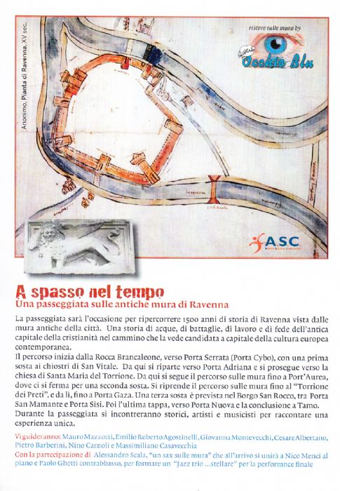 Passeggiata sulle antiche mura di Ravenna